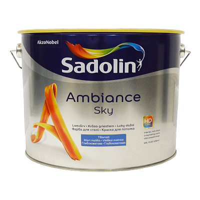 Sadolin Ambiance Sky краска для потолка 10л