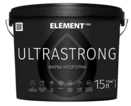 ELEMENT PRO Ultrastrong интерьерная краска (база А) 10л