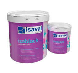 Isaval isablock краска для внутренних работ с дезинфицирующим эффектом 4л