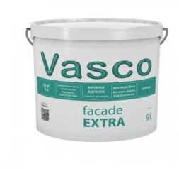 Vasco Facade Extra водно-дисперсионная фасадная краска 9л