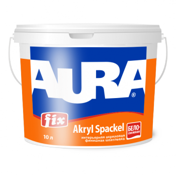 Aura Fix Akryl Spaсkel шпаклевка для стен и потолка 27кг