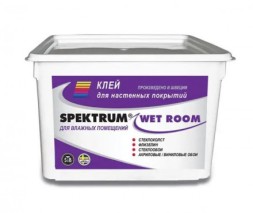 Spektrum Wet Room вологостійкий клей для флізеліну 15л