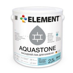 ELEMENT Aquastone акриловий лак для каменю 10л
