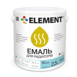 ELEMENT эмаль акриловая для радиаторов 2,5л