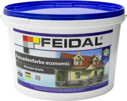 FEIDAL Fassadenfarbe economic акрилова фарба 10л