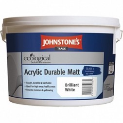 JOHNSTONES acrililic durable matt emulsion матова 10л