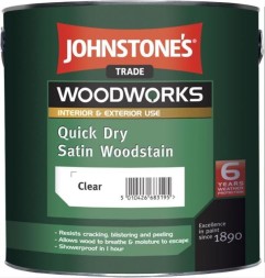 Johnstones Quick Dry Satin Woodstain антисептик для деревини, що тонується 2,5л