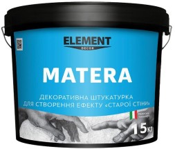 Element Decor Matera декоративная штукатурка 15 кг