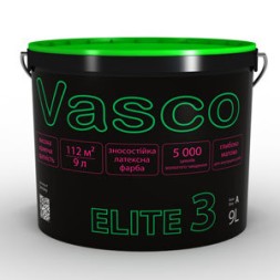 Vasco ELITE 3 латексная интерьерная краска 9л
