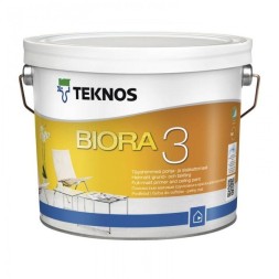 TEKNOS Biora 3 матовая краска для грунтовки и потолков 9л