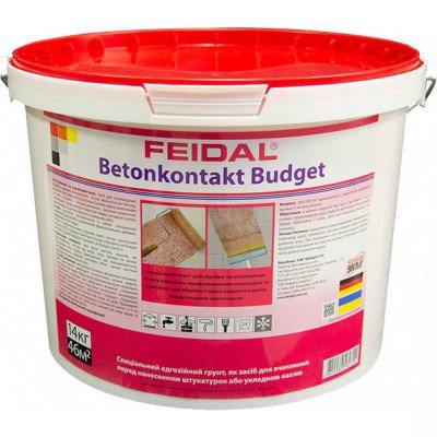 FEIDAL Betonkontakt Budget адгезійна ґрунтовка 14 кг
