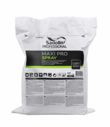Sadolin Maxi Pro Spray дрібнозерниста обробна шпаклівка 17л