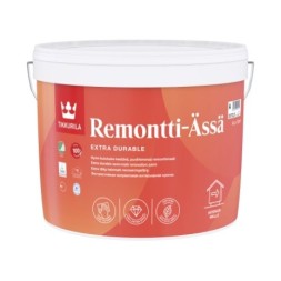Tikkurila Remontti-Assa фарба для стін та стелі напівматова 9л