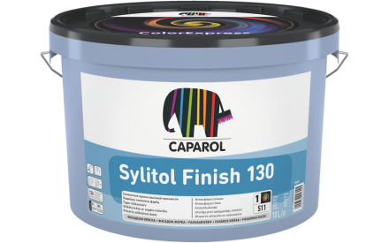 CAPAROL Capatect Sylitol Finish 130 силикатная краска 11,75л